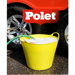 Tubtrug panier de jardin flexible 75L jaune fluo - POLET