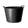 Tubtrug panier de jardin flexible 75L noir - POLET