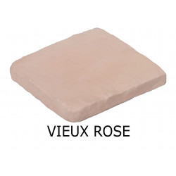 Pavé de terrasse en pierre reconstituée à poser 16 x 16 x 6 cm patchwork