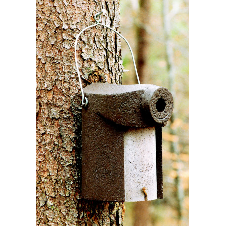 Nichoir de jardin pour petits oiseaux SCHEWGLER marron Nichoir de jardin pour petits oiseaux SCHEWGLER marron