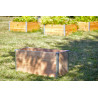 Jardinière potagère en bois pour terrasse ou balcon – 75 x 35 x 36 cm