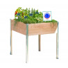 Carré potager sur pied en bois Douglas non traité grand modèle – 80 x 75 x 80 cm
