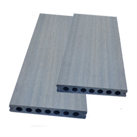 Lame composite alvéolaire coextrudée réversible – 260 x 14,5 x 2,1 cm – Couleur gris 