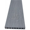 Lame composite alvéolaire coextrudée réversible – 260 x 14,5 x 2,1 cm – Couleur gris 