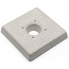 Socle carré en ciment – 30 x 30 x 5 cm 