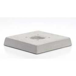 Socle carré en ciment – 30 x 30 x 5 cm 