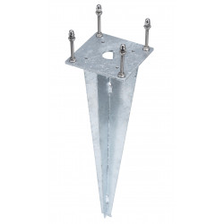 Support pour fontaines en fer à enterrer – 50 cm