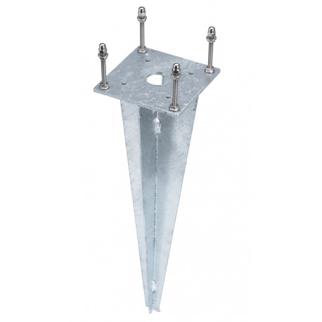 Support pour fontaines en fer à enterrer – 50 cm