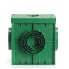 Socle en PVC pour fontaine de jardin extérieur – 25 x 25 x 25 cm