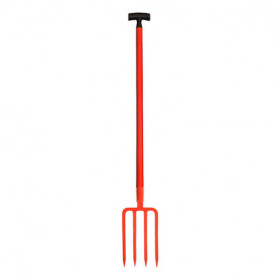 Lot d’outils de jardin bêche et fourche à bêcher manche fibre 95 cm - POLET