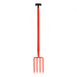 Lot d’outils de jardin bêche et fourche à bêcher manche fibre 95 cm - POLET