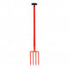 Lot d’outils de jardin bêche et fourche à bêcher manche fibre 95 cm - POLET