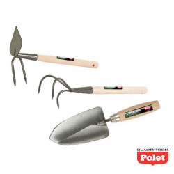 Kit d’outils de jardinage à main – Serfouette, transplantoir et cultivateur - POLET