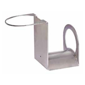 Porte tuyau en inox pour fontaine de jardin en inox – 13 x 25 x 18 cm