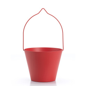 Seau en aluminium avec anse – 25 x 23 x 18 cm – 13 coloris disponibles