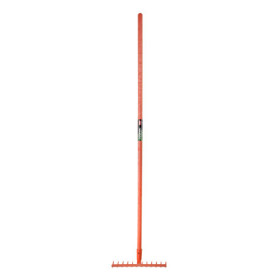 Râteau de jardin 12 dents avec manche en fibre 150 cm - POLET