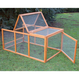 Parcours d’extension pour poulailler en bois traité – 150 x 93 x 67 cm