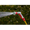 Pistolet multi-jets à débit réglable en plastique – 5 jets différents