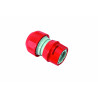 Raccord d’arrosage rapide auto-serrant aquastop pour tuyau d’arrosage de 13 ou 15 mm de diamètre