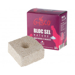 Bloc de sel nature pour volailles – Bloc de 950 g