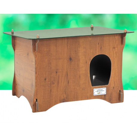 Clapier Gality Rabbit en HPL – Capacité 1 lapin – 80 x 63 x 53 cm Clapier Gality Rabbit en HPL – Capacité 1 lapin – 80 x 63 x 53 cm