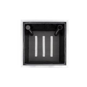 Jardinière avec réservoir d’eau en résine tressée carrée avec cadre en alu – 50 x 50 x 43 cm – Disponible en 14 coloris