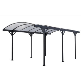 Abri de voiture Couv’Voiture en aluminium – 508 x 302 x 200 cm - Toiture en polycarbonate