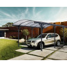 Abri de voiture Couv’Voiture en aluminium – 508 x 302 x 200 cm - Toiture en polycarbonate