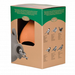Nichoir à oiseaux amphore pour mésanges et moineaux