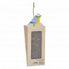 Mangeoire Silo pour Oiseaux avec graines de tournesol – 8,1 x 8,2 x 23,7 cm