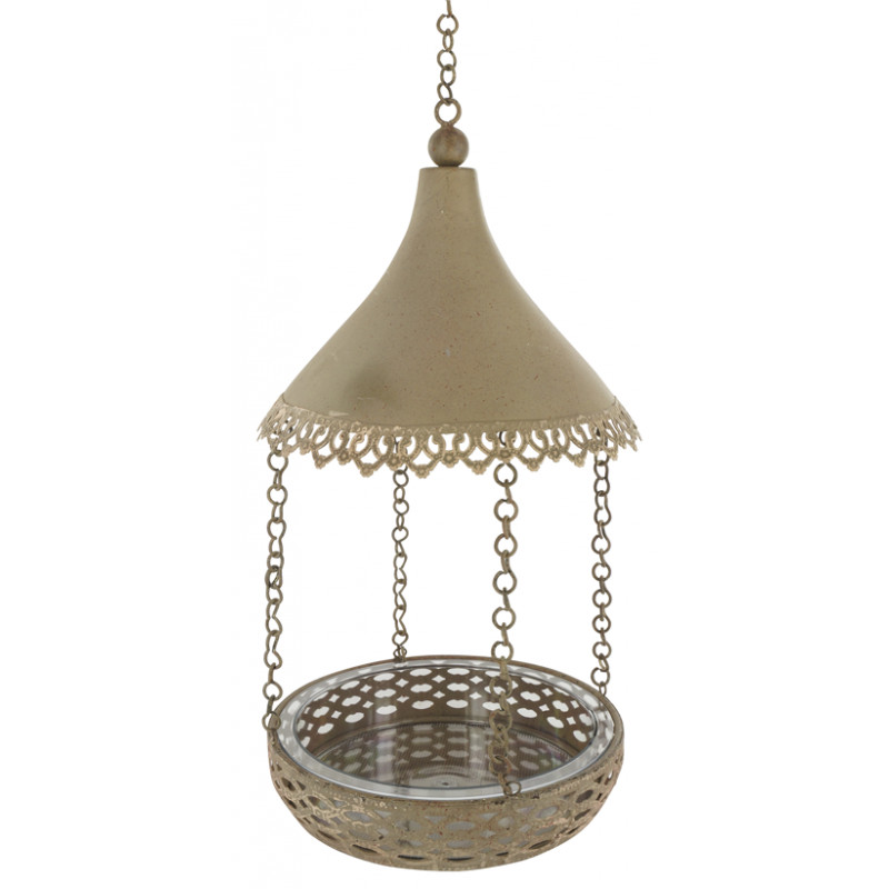 IBorn Mangeoire à Oiseaux En Métal à Suspendre Pour Graines D