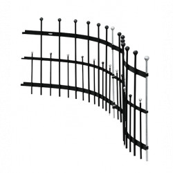 Clôture De Jardin Flex 114 x 55 cm