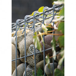 Gabion à Tiges Cage Métallique 100 x 20 x 40 cm Sans Galet