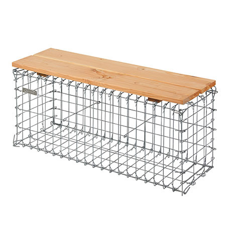 Banc Gabion Sans Galet