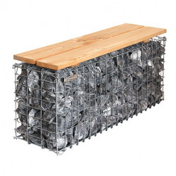 Banc Gabion Sans Galet