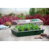 Kit Mini-serre de culture pour semis et bouturage avec étiquettes, pots, semoir – 37,5 x 24 x 18 cm 