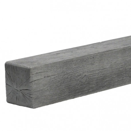 Bordure de jardin en pierre reconstituée poutre bois blanchi 45 x 10 x 10 cm Bordure de jardin en pierre reconstituée poutre bois blanchi 45 x 10 x 10 cm