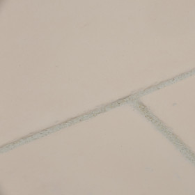 Dalle de terrasse en pierre reconstituée lisse patinée 50 x 50 x 2,3 cm ocre