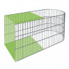 Muret de Jardin en Gabion en U 100 x 40 x 45 cm Sans Galet