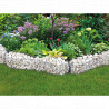 Muret de Jardin en Gabion 100 x 20 x 20 cm Avec Galets