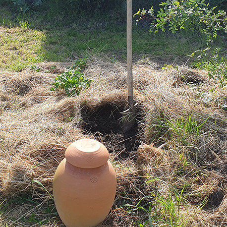 Jarre d’irrigation Ollas Jamet Origin en céramique en terre cuite – Contenance : 3 L
