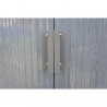 Abri de jardin en métal aspect bois vieilli gris – 13,51 m² - 3,21 x 4,21 x 2,05 m