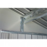 Abri de jardin en métal aspect bois vieilli gris – 7,25 m² - 2,82 x 2,57 x 2,22 m