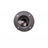 Douche de jardin en acier inoxydable avec mitigeur eau chaude/eau froide – Ø 5 cm - 17 x 33 x 205 cm