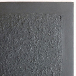 Margelle de piscine en pierre reconstituée angle rentrant aspect granit 44 x 44 x 3,5 cm - anthracite 