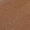 Bordure de jardin colonnade courbe en béton pressé 47,5 x 20 x 6,5 cm ocre