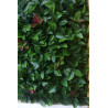 Haie artificielle de jardin en plaque PVC red robin 50 x 50 cm