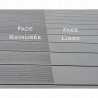 Pack complet pour 20 m² lames de terrasse alvéolaires réversibles en composite– 260 x 14,6 x 2,4 cm – 4 coloris 