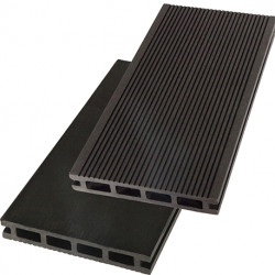 Pack complet pour 25 m² lames de terrasse alvéolaires réversibles en composite– 260 x 14,6 x 2,4 cm – 4 coloris 