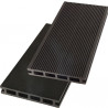 Pack complet pour 25 m² lames de terrasse alvéolaires réversibles en composite– 260 x 14,6 x 2,4 cm – 4 coloris 